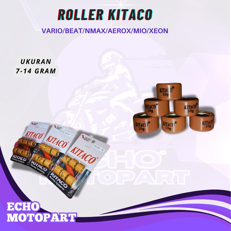 ROLER RACING KITACO VARIO/110 BEAT FI ESP STREET POP 7 8 9 10 11 12 13 14GRAM ROLLER SCOOPY FI/SPACY FI GR CRUN ROLLER ROLER RACING VARIO110 BEAT FI POP ESP STRET 7 8 9 10 11 12G SCOOPY FI ESP SPACY FI GTR Motorcycle 1