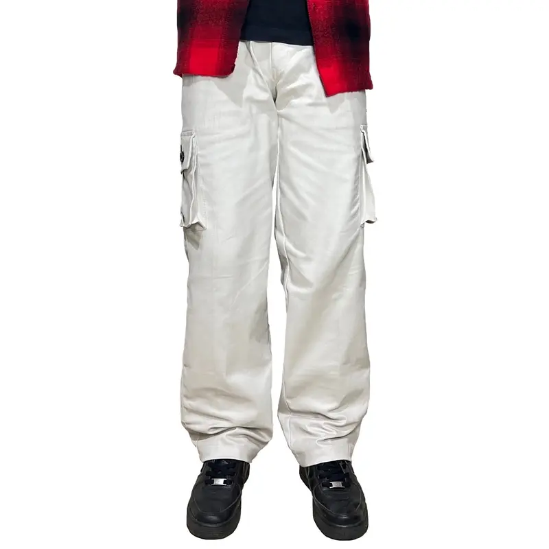 Celana Cargo Baggy Pants Fuckmous Apparel Hijau Army - Cargo Panjang Catton Twill Hijau Army Unisex 7