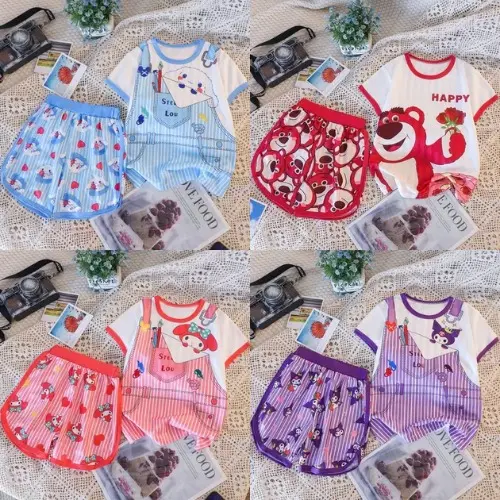 Babynkids Setelan Anak Karakter Sunrio Series 0-5 Tahun Katun Perempuan