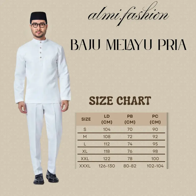 SETELAN BAJU CELANA MELAYU TELUK BELANGA CEKAK MUSANG PRIA SET BAJU CELANA KOKO HAJI MODERN 5