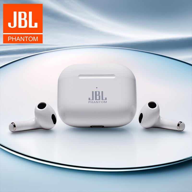 JBL Phantom Pro4 TWS, หูฟังบลูทูธไร้สาย, หูฟังควบคุมแบบสัมผัส, พร้อมไมโครโฟน, เสียงไฮไฟ, เหมาะสำหรับ