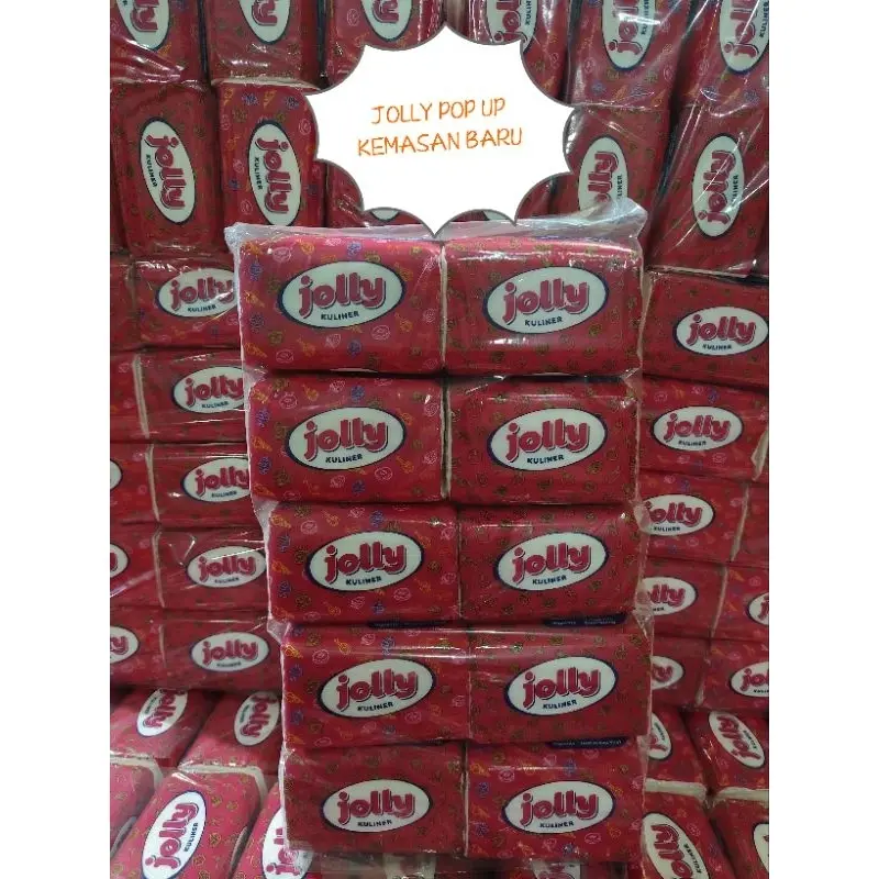 Promo Paket 10 Pcs Tisu Jolly Pop Up Murah - 200 Sheets