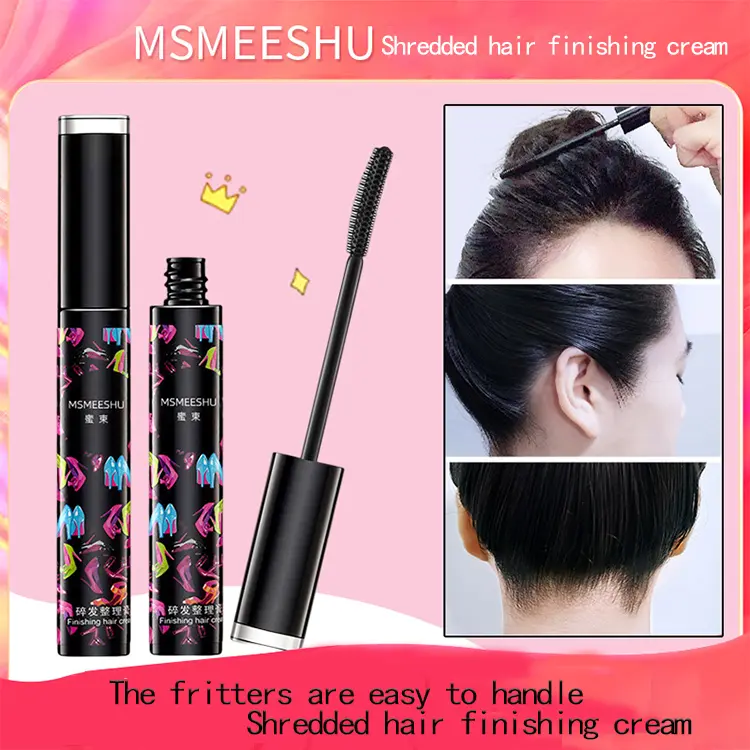 Hair Shattering Cream Hair shattering Finishing Cream Easy to carry anti-frizz Fluffy Hair wax stick Non-greasy hair shattering wand Magic child hair styling natural small hair shattering gel