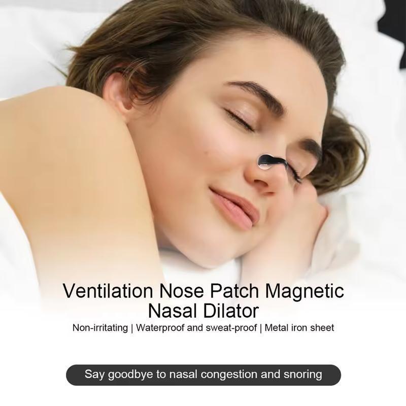 Nasal Breathing Dilator Starter Kit, 15 Pairs/box Magnetic Nasal Strips, Increase Air Intake During Exercise, Perfect Holiday Gift Choice 5