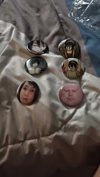 Product Review of Pin Peniti Csutom 58mm Murah Satuan dengan Desain Kustom from ** l** p**😋 1