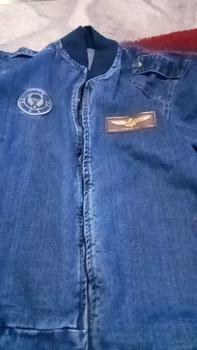 Product Review of Jaket Bomber Jeans Emblem|Jaket Bomber Denim Blitz|Jaket Denim Size M L XL dan XXL|Jaket Jeans Jumbo|Jaket Jeans XXL from c**8 0