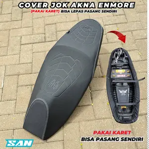 Cover Jok Motor Akna Enmore bisa di lepas pasang