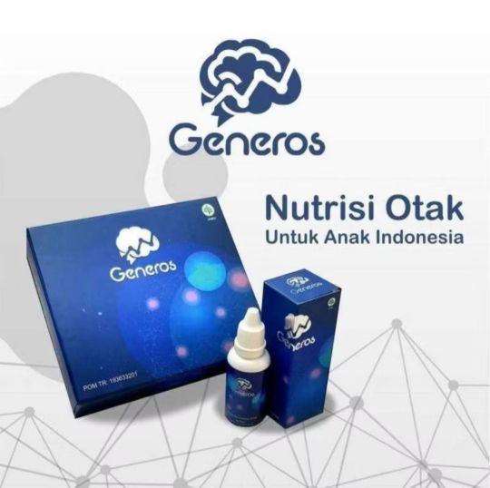 Product Introduction of Generos Speech Delay 1 Botol Vitamin Nutrisi Untuk Kecerdasan Anak Vitamin A D penambah kapsul minyak 3