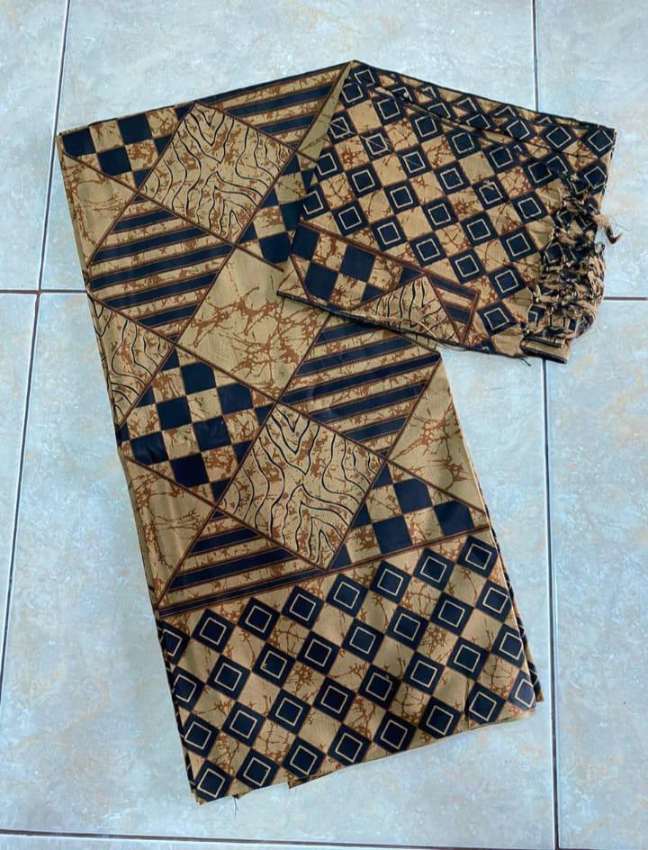 Product Introduction of Kamen  Motif batik  Katun lembaran set selendang 28
