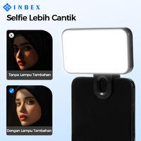 Gambar 【LIVE】【24H Shipping】【30 HARI】【Esok Sampai】INBEX PL4 Mini Portable LED Light untuk Selfie, Live Streaming, dan Fotografi – Lampu Saku untuk Kecantikan dan Penggunaan di Luar Ruangan - PL4 dari INBEX Official Shop Kab. Bekasi 3 Tokopedia