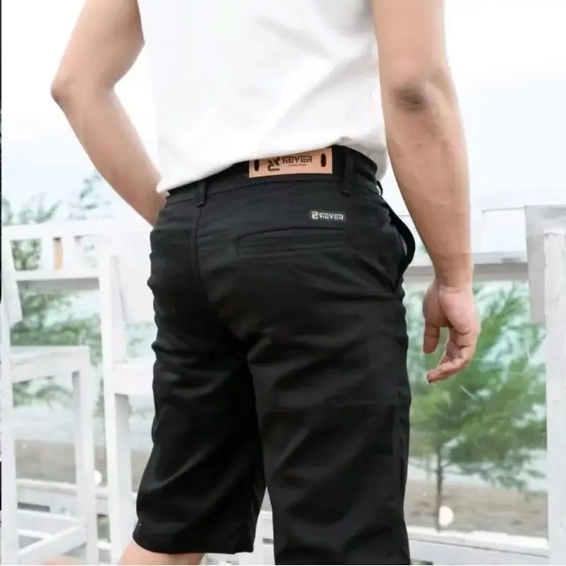 CHINO BIG SIZE 28 30 32 34 36 38 40 42 44 46 48 CELANA  CHINO PENDEK PRIA BAHAN KATUN AMERICAL DRILL GREADY REGULER KUALITAS PREMIUM 3