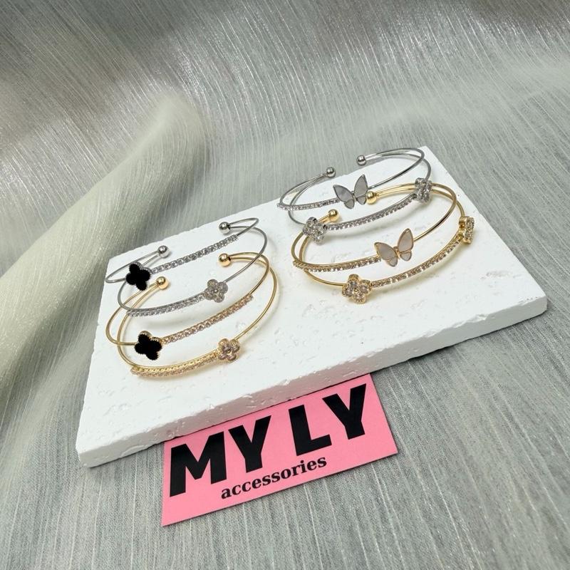 Vòng Tay Titan Không Gỉ Mạ Vàng 18k nhiều mẫu-M016