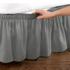 BED SKIRT RUMBAI PENUTUP KOLONG KASUR