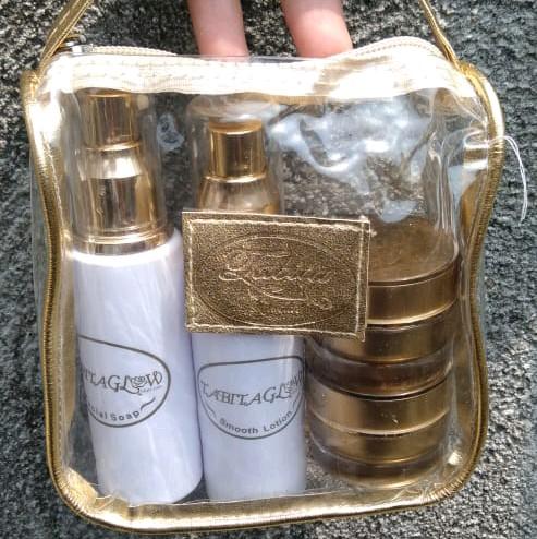 Set cream wajah travel size lengkap Pencerah 1