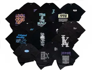 TSHIRT OVERSIZE HITAM DESIGN GRAPHIC LUXURIOUS [TSO_4890]