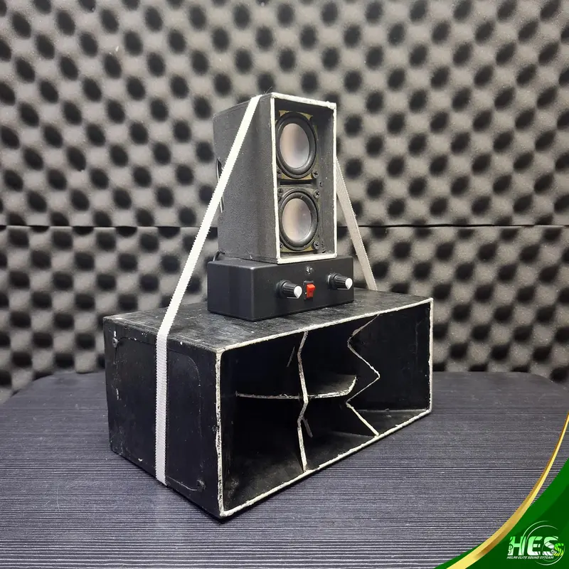 miniatur sound horeg karnaval kontes box cla double paket komplit siap ceksound 1
