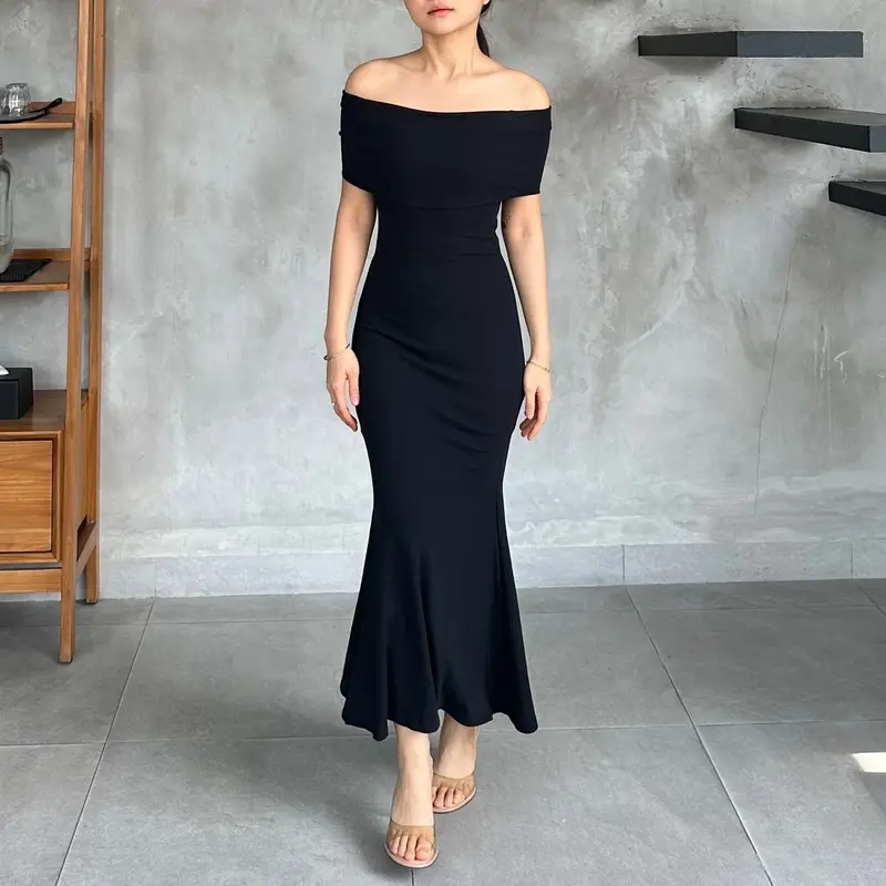 ￼JOLIE | JULIE DRESS | DRESS WANITA | LONG DRESS | SABRINA DRESS | MERMAID DRESS 0