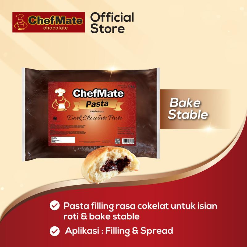 CHEFMATE PASTA CHOCOLATE COKLAT 1 KG READY STOCK 2