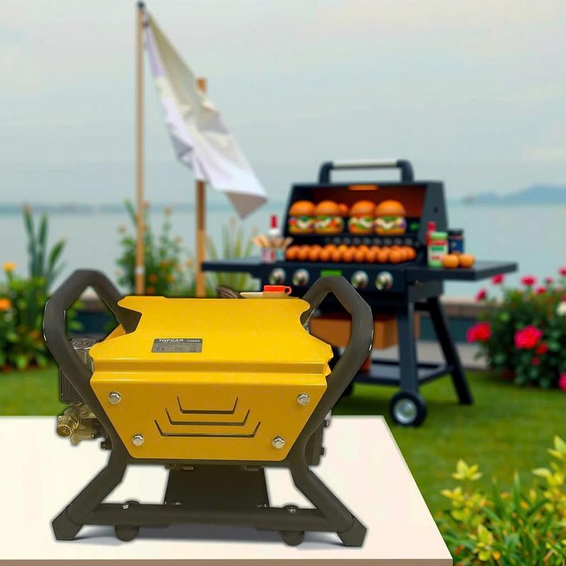 Máy Rửa Xe Gia Đình Áp Lực Cao TOPCAR - Rửa Xe Máy, Ô Tô, Tưới Cây, Xịt Rửa Sân Vườn Rong Rêu