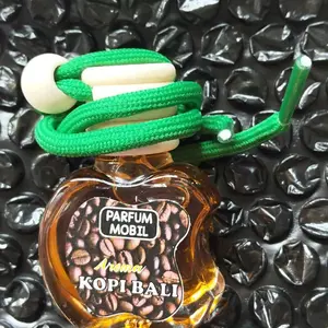 Paling Di Cari Terlaris Aroma Kopi Bali Parfum Mobil Ruangan Tinggal Gantung Pengharum Mobil / Parfum Mobil Gantung / Aroma terapi / Pewangi Ruangan Car / Pengharum Ruangan Gantung Lucu Botol 10ml rasa