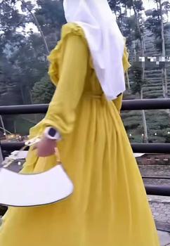 Product Review of Siera Dress Gamis Ceruty Muslim Wanita Mewah Pesta Kondangan Lebaran Cantik baju from B**t 0