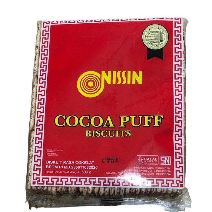 Gambar Nissin Biskuit Cocoa Puff Biscuits Rasa Coklat dari LomaLonceng Kota Magelang Tokopedia