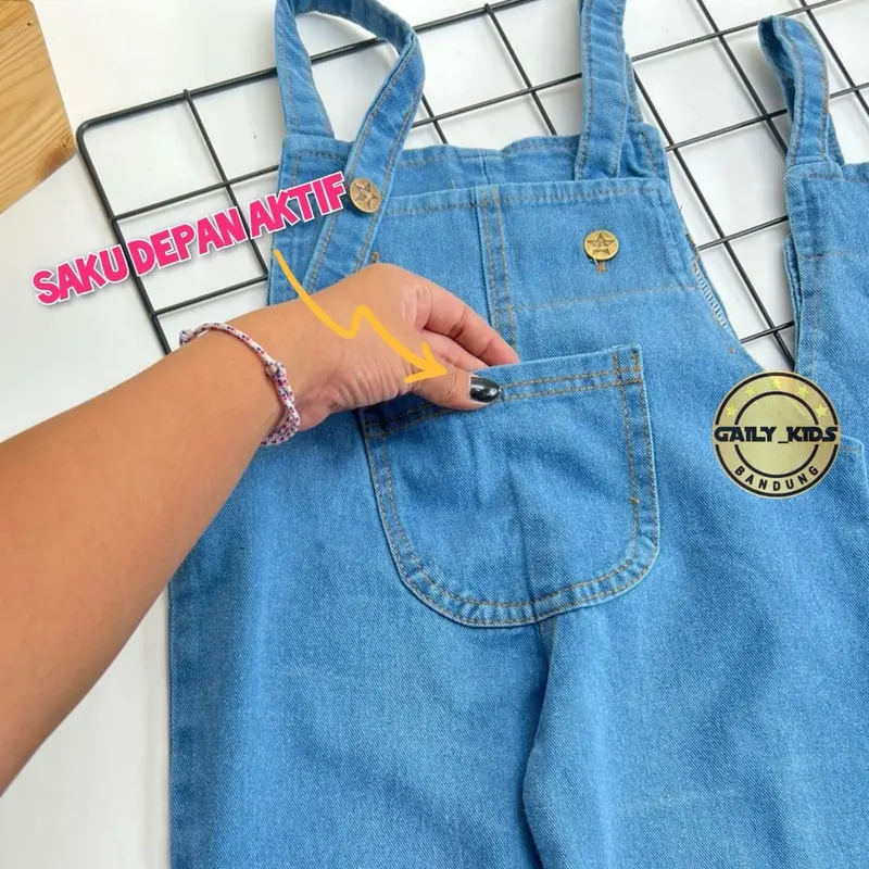 Overall Celana Panjang Anak 1-5 Tahun / Baju Kodok Anak Perempuan 4