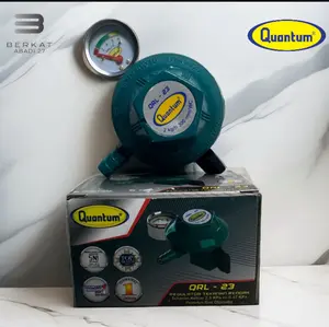 Regulator Quantum QRL-23 dengan Meter Indicator, Tekanan Rendah, Anti Bocor