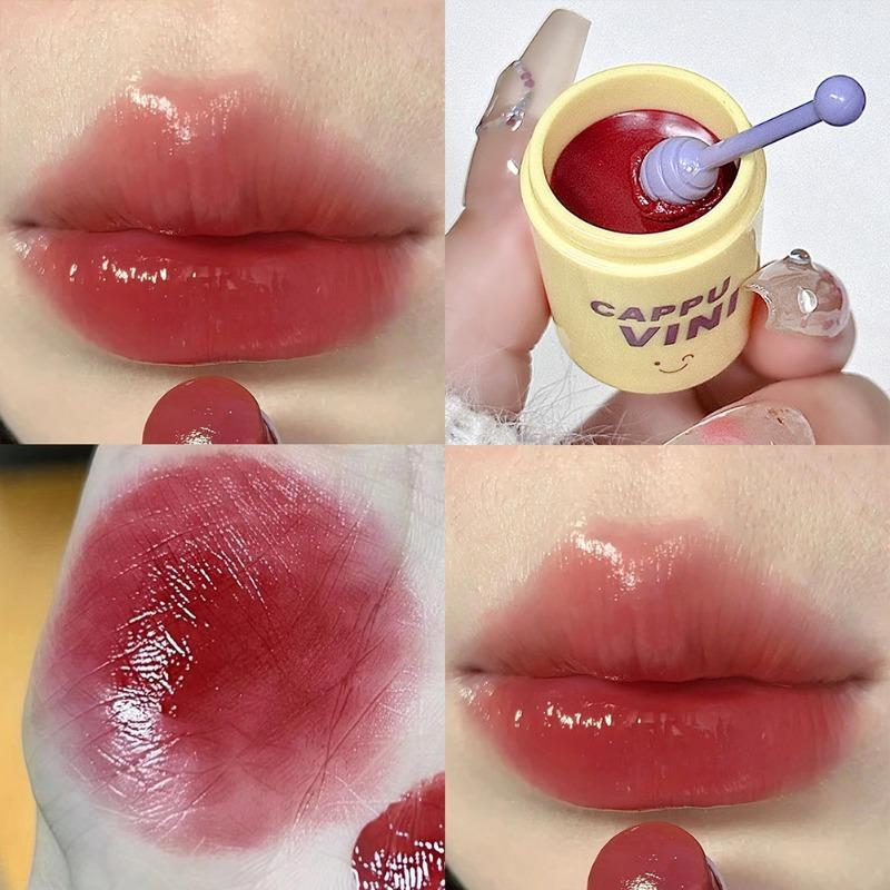 Product Introduction of 1 Piece Cup Lipstick Solid Lip Gloss Non-stick Cup Student Vitality Girl Lipstick Makeup 10