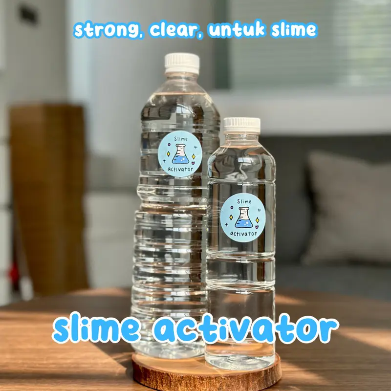SLIME ACTIVATOR 500 ML DAN 1.000 ML || SLIME ACTIVATOR STRONG || SLIME ACTIVATOR MURAH || SLIME ACTIVATOR LUCU