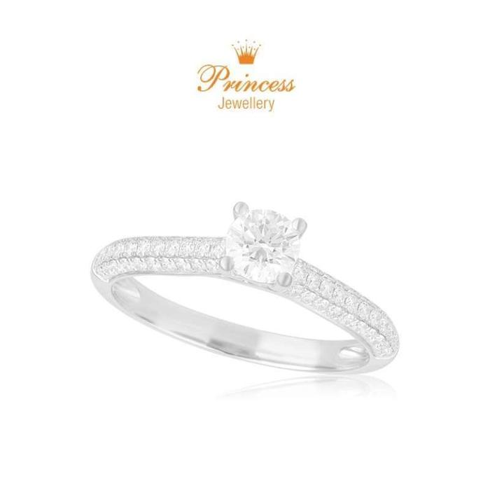 Gambar Cincin Solitaire Berlian GIA Sertifikat PLR1130591 Princess Jewellery dari Princess Jewellery Online Kota Administrasi Jakarta Selatan Tokopedia