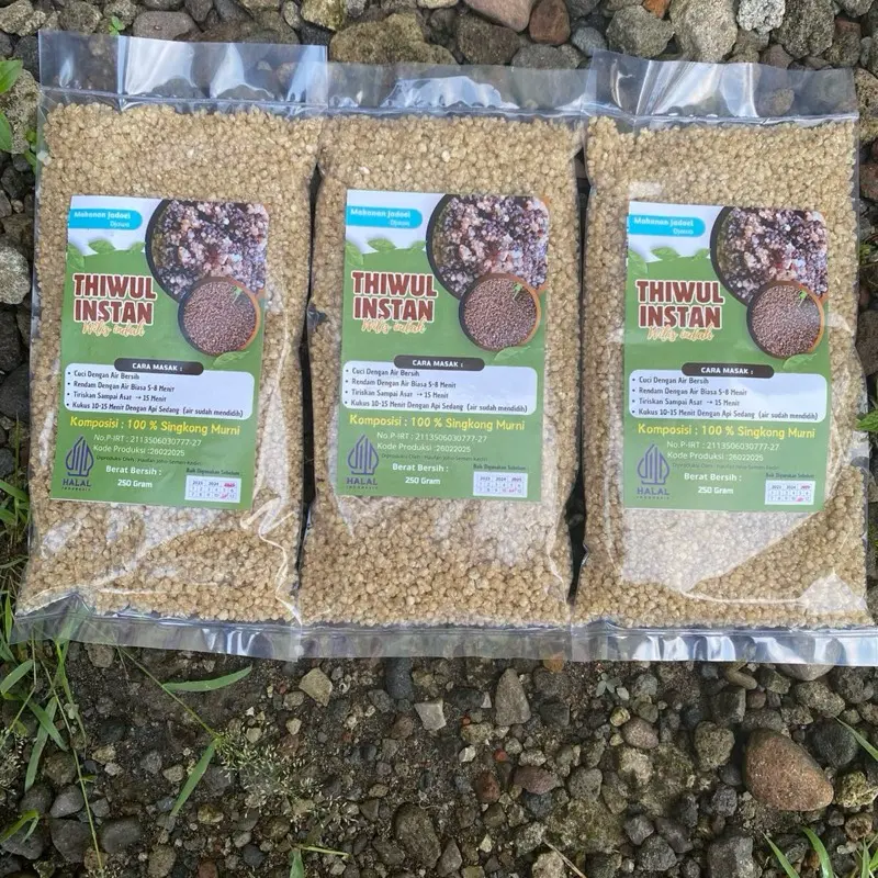 Paket makanan Legend isi 3 Macam @250gram (gatot,ampok,tiwul) 1
