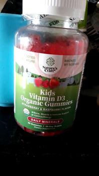 Product Review of Nature‘s Craft Kids Vitamin D3 Organic Gummies 1000IU per serving Gummies Organik Vitamin D3 anak-anak 1000IU Per Porsi-60pcs from m**a h**z 1