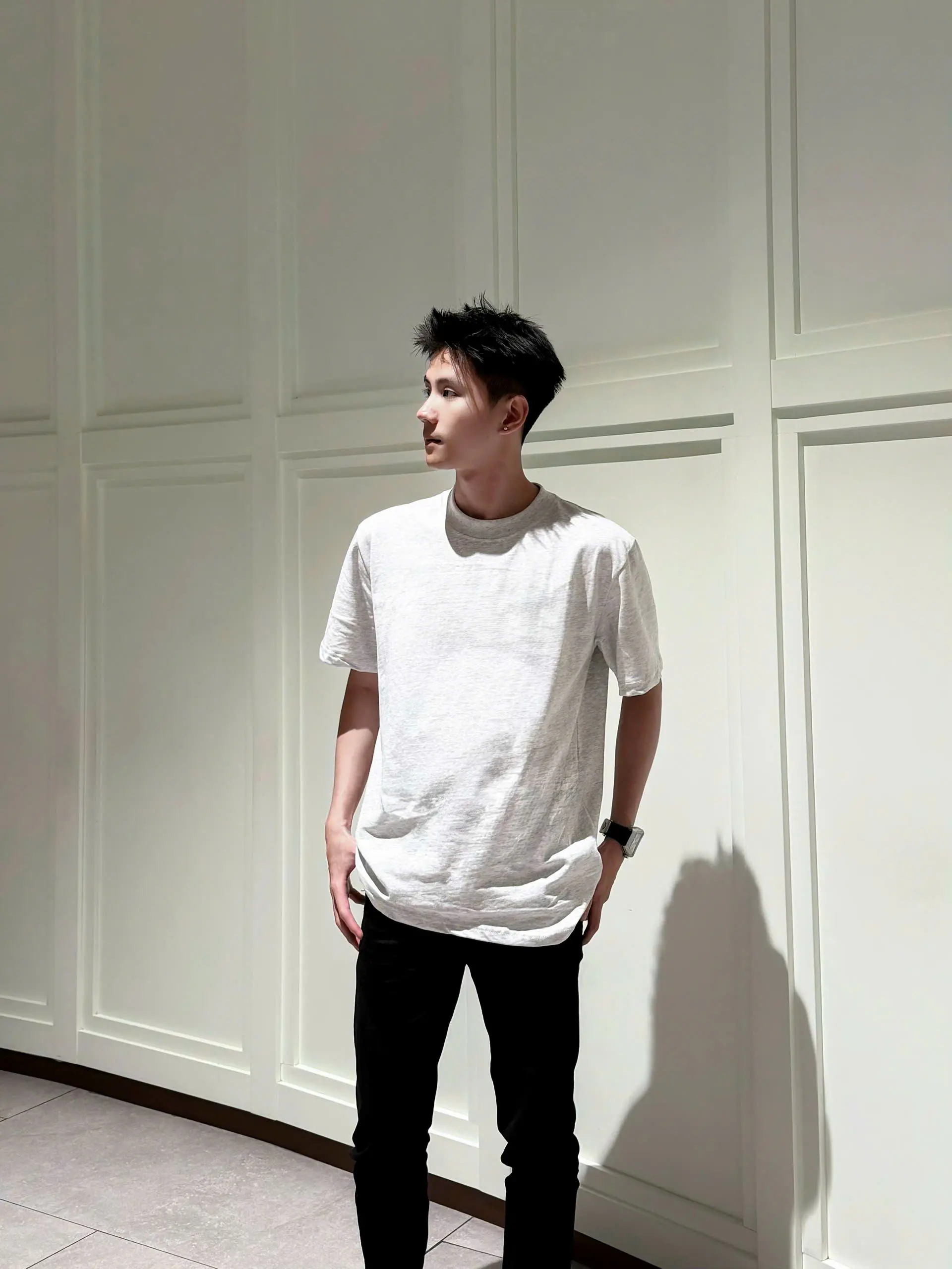 Áo Phông Trơn 8 Màu Cao Cấp Cotton 2 Chiều Co Giãn Tốt Thời Trang Nam WANG LAURENT