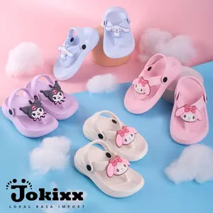 (8001M-2) Sandal Jepit Let Jokixx Eva Anak Cewek Karakter Mel*di Ku Empuk Lucu / Ukuran 18-23