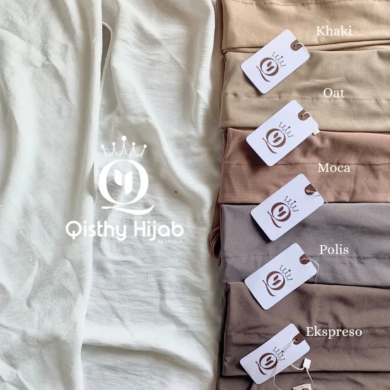 AMANDA SIZE L | Hijab Instan Daily NONPED Premium | Bergo Instan Premium | Hijab Bergo Jersey 5