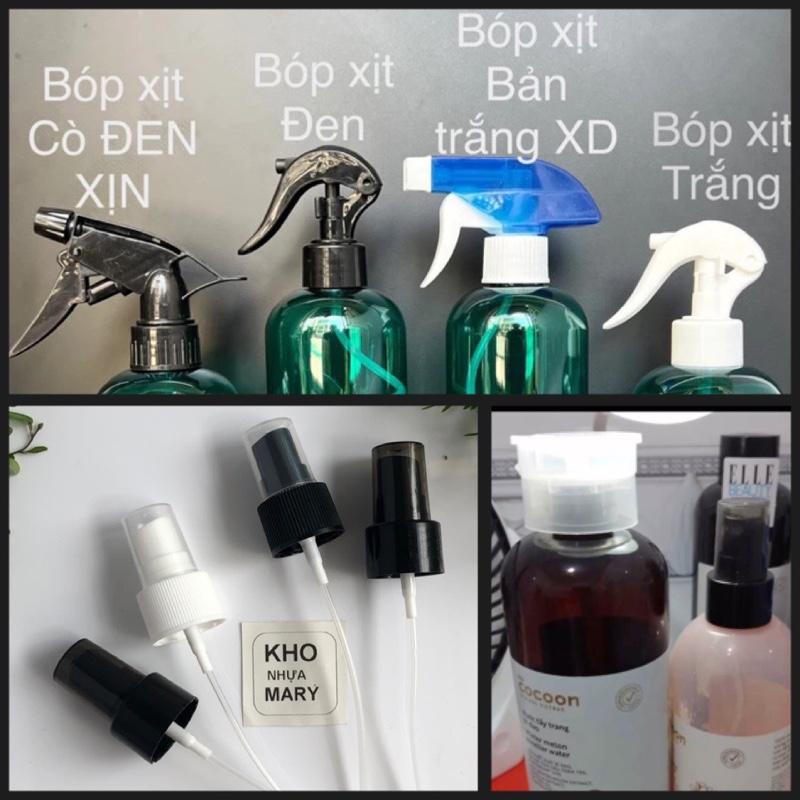 VÒI ĐẦU XỊT TẨY TRANG DẦU cocoon - Nắp Đầu xịt sương xịt giọt vòi nhấn pumb chiết mỹ phẩm - bóp xịt nước phun sương phi 24 20 phi 28
