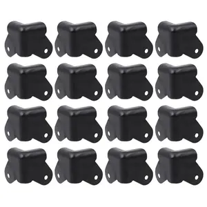 16Pcs Sound Box Iron Protection Corner Furniture Collision Protection Corner Luggage Iron Corner Furniture Anti-collision Corner