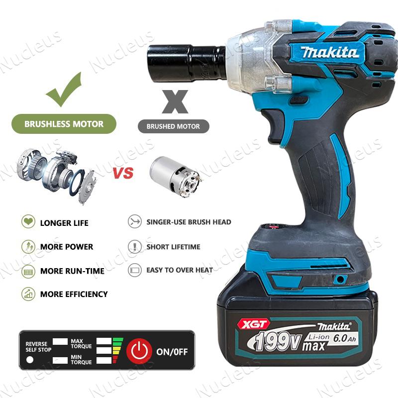 Product Introduction of Makita Electric Dril Cordless Hammer Impact 2 Battery With Case Screwdriver Accessories cordless drill 17