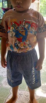 Product Review of Unikidz 05 | 3 Setelan Anak Laki-Laki dari Bahan Cotton Combed dengan Motif dan Warna Acak - Fashion, Baju from R**a W**i S**k 1