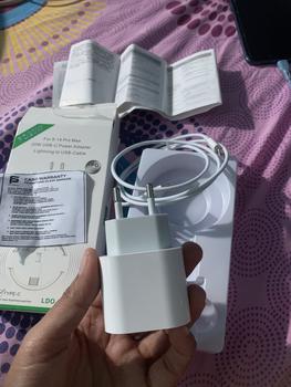 Product Review of [GARANSI 2 TAHUN] Charger iP 20w FAST CHARGING 1 Set Adapter + Cable Ponsel Handphone Aksesoris Adaptor from N**g R**y 0
