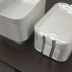 Aluminium Foil Tray Cup AX-350 BX-4381 350ML + Tutup Foil 25 Pcs / Dimsum Mentai Macaroni Schotel TERMURAH