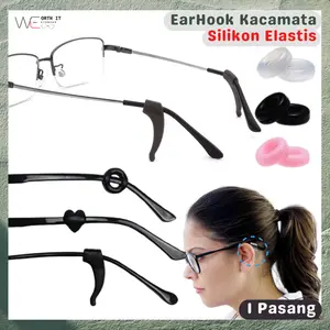 Worth It - Penyangga Kacamata Ear Hook Kacamata Pengait Kacamata Silicon Anti Slip 1 Pasang