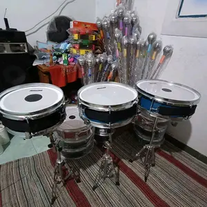 Snare drum pikolo suporter bola marching band tersedia ukuran 10 inci 12 inci dan 14 inci drumband suporter