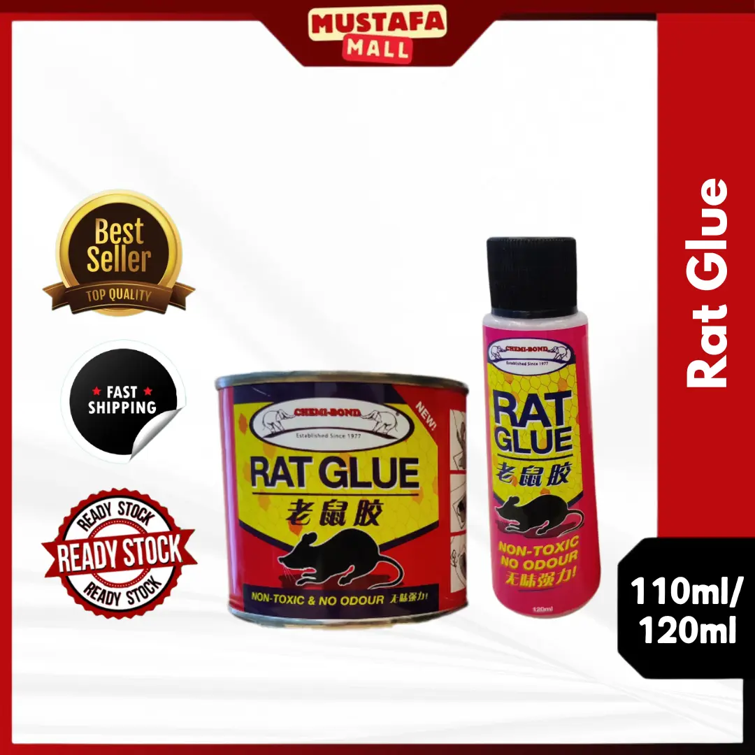 Chemibond Gam Tikus Liquid Rat Glue 110/120ml - Indoor House Pest Control Kawal Perosak Rumah