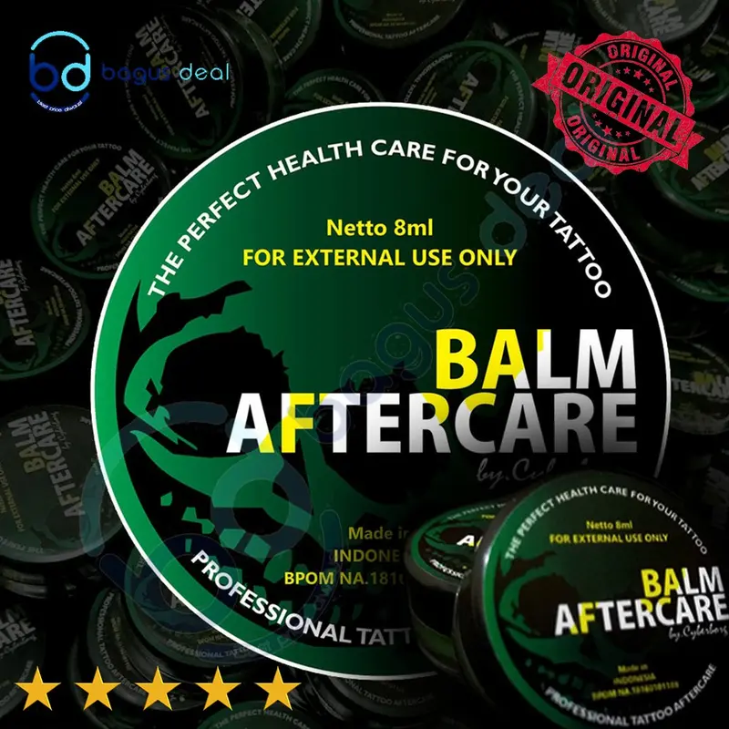 Salep Tato Ukuran Kecil 8ml Cyberborg Tattoo Aftercare Balm 4