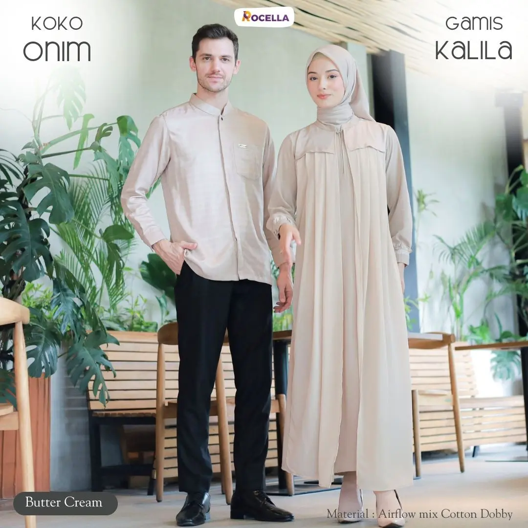 NEW LAUNCING COUPLE SESSION EID MUBARAK 2024 Gamis Kalila dan Koko Onim