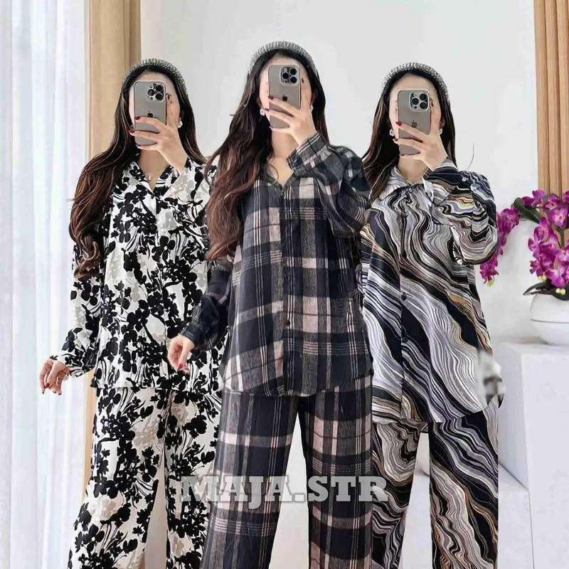Setelan Wanita Rayon Viscose Terbaru Kekinian _MAJA.STR 0