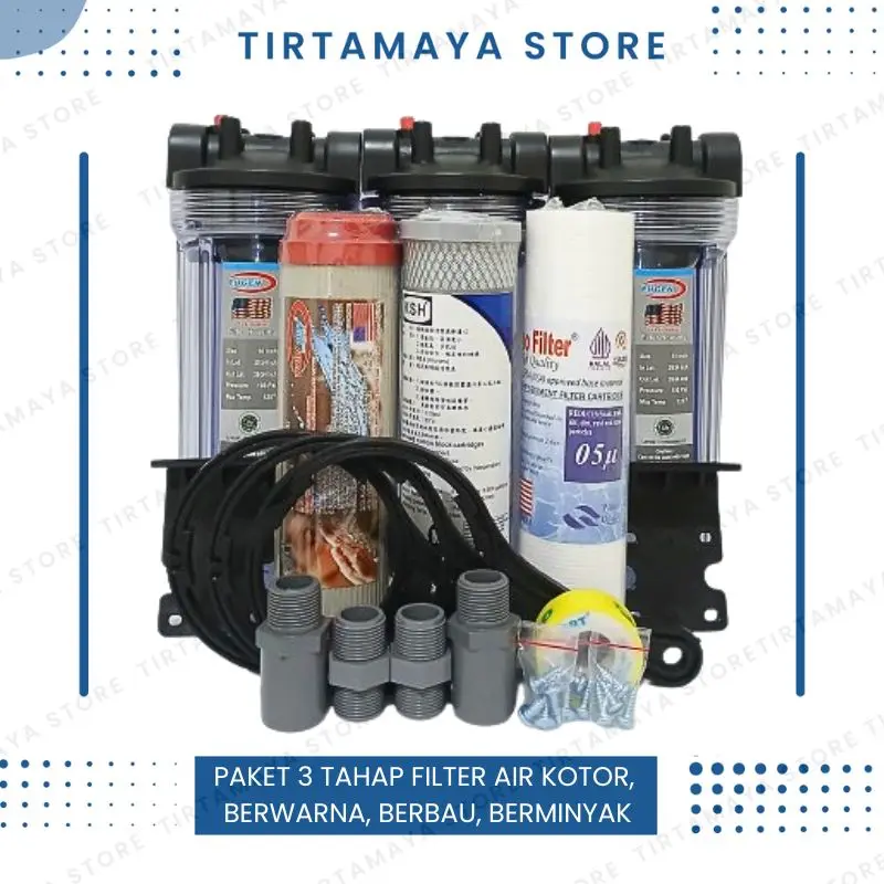 Paket Lengkap Saringan Air 10 Inch Tirtamaya 0