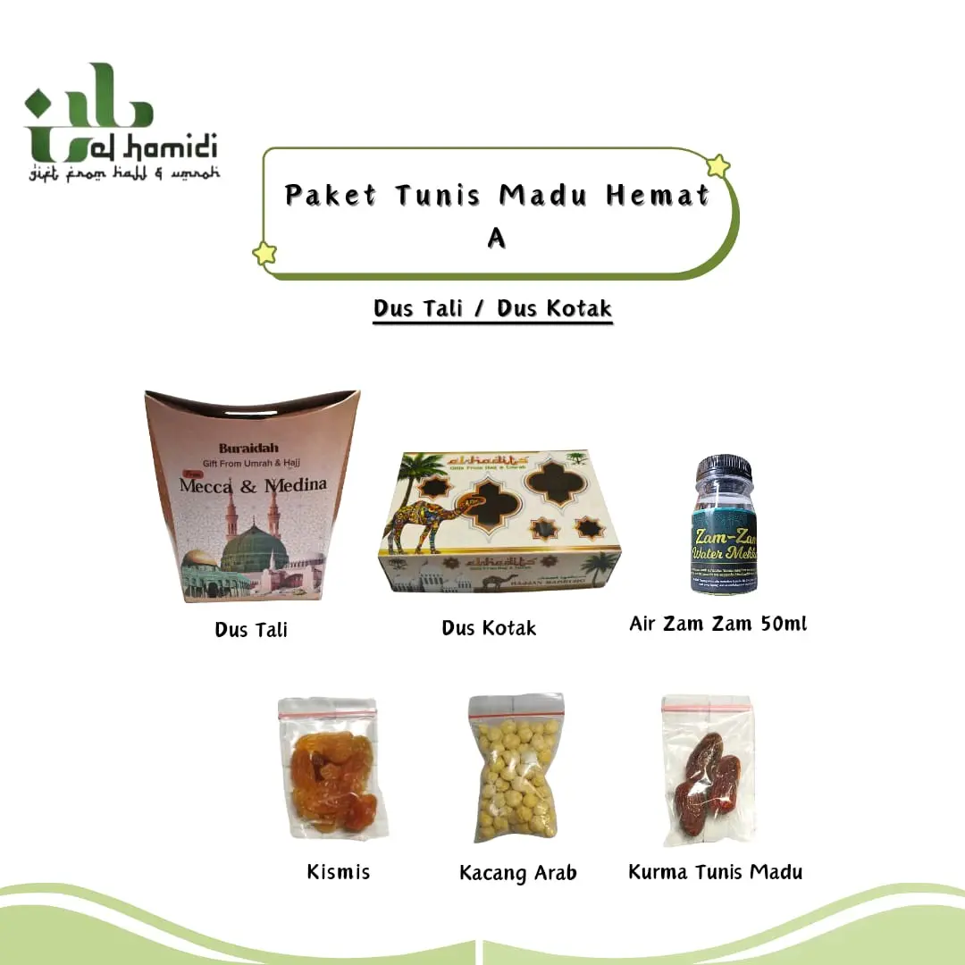 Paket Oleh-Oleh Haji dan Umroh Lengkap Oleh2 Haji dan Umroh Oleh Oleh Haji dan Umroh Air Zamzam Asli Gift Food